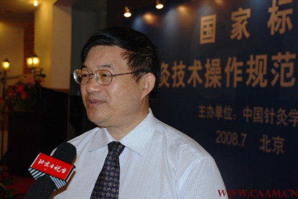 刘保延教授在“国家标准针灸技术操作规范新闻发布会”会前接受北京电视台采访.jpg